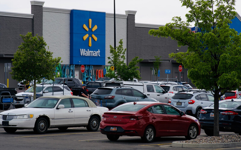 A Walmart in American Fork, Utah, U.S.A.
