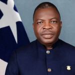 Director General of Liberia’s National Fisheries and Aquaculture Authority Cyrus Saygbe