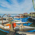 Fishing boats in Balikpapan, Indonesia