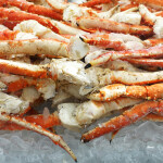 Frozen crab legs