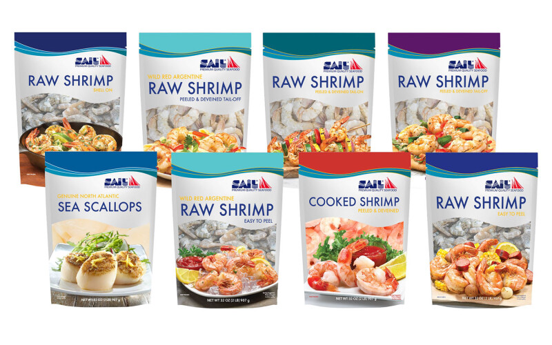 A range of shrimp products made by Eastern Fish Company