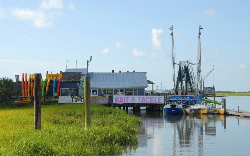 Shrimp vessels in Georgia