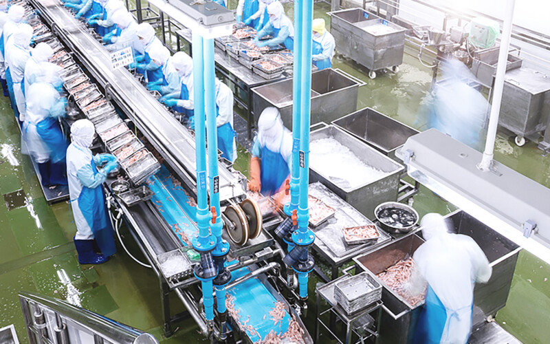 A Thai Union processing facility