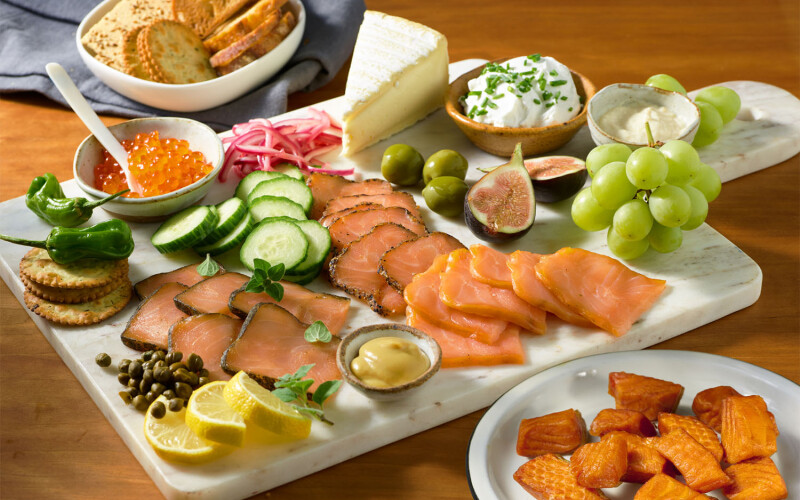 Echo Falls new salmon party slices