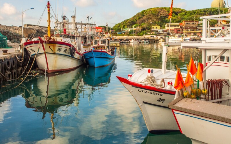 Fishing vessels in Taiwan