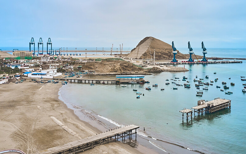 Chancay Port in Peru