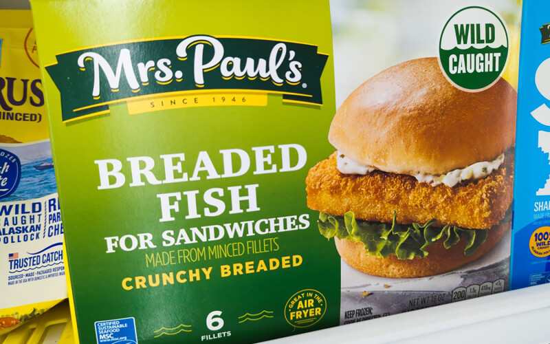 Mrs. Paul's frozen product