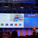 Laxey Chair Larus Ásgeirsson presenting at the 2026 North Atlantic Seafood Forum