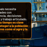 An image posted by the Sociedad Nacional de Pesqueria calling for the government to act quickly