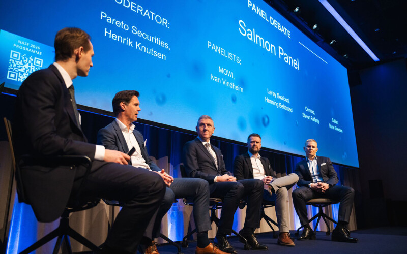 A panel at the 2026 North Atlantic Seafood Forum