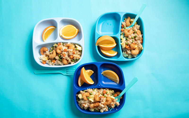 Kids meals with shrimp from SeaPak