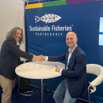 SFP CEO and Founder Jim Cannon and Wholechain Chief Sustainability Officer and Co-Founder Mark Kaplan signing the MoU