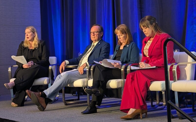 NOAA Fisheries Assistant Administrator Eugenio Piñeiro Soler on a panel at the 2026 Seafood Expo North America