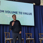 Iceland Ocean Cluster Founder Thor Sigfusson on stage at the Blue BioTech Summit