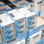 Canned tuna at a Costco store in Los Angeles, California, U.S.A.