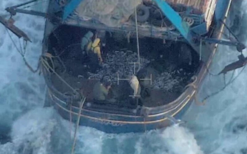 illegal fishing operation