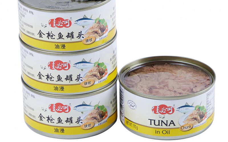 Cans of tuna