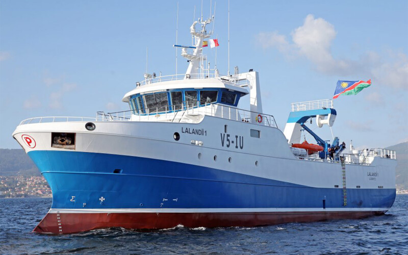 A ship operated by Nueva Pescanova