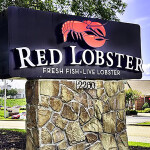 A Red Lobster sign