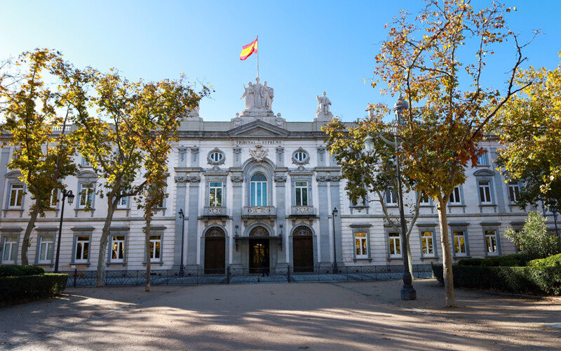 Spain's Supreme Court building in Madrid