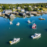 Maine lobster boats