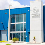 The exterior of Atlantic Sapphire's facility in Miami