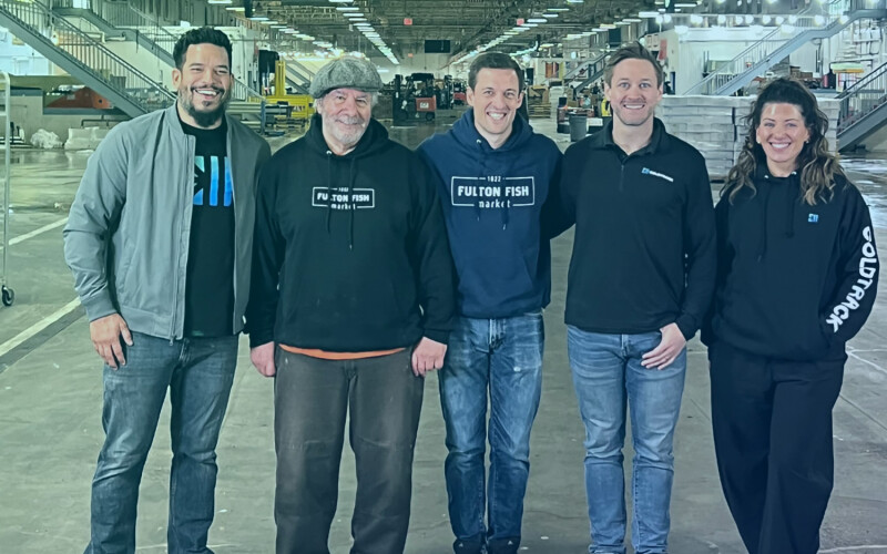 ColdTrack and Fulton Fish Market employees