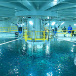 Salmon Evolution's hybrid flow-through aquaculture system