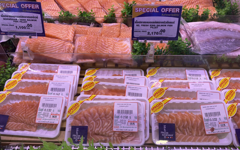 Salmon fillets for sale