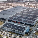 An aerial view of Nordic Aqua Partners land-based facility in Ningbo, China