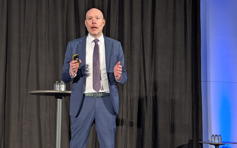 Sigmund Bjorgo, head of the Norwegian Seafood Council's office in China