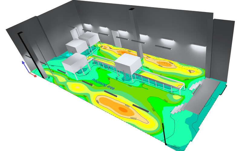 A 3D rendering showing how it tailors its solutions