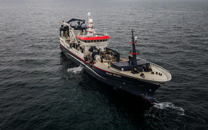 A Danish fishing vessel