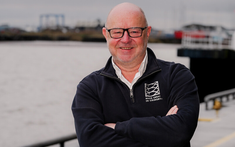 Simon Dwyer is the incoming chair of the board at Grimsby Fish Dock Enterprises