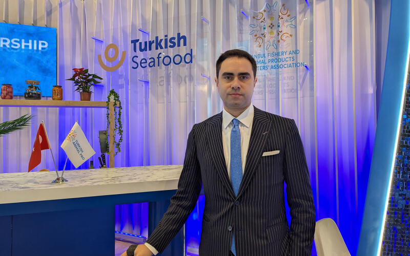 Istanbul Fisheries and Animal Products Exporters Association Vice President Ogulcan Kamal