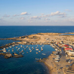 A fishing port near Tripoli, Libya