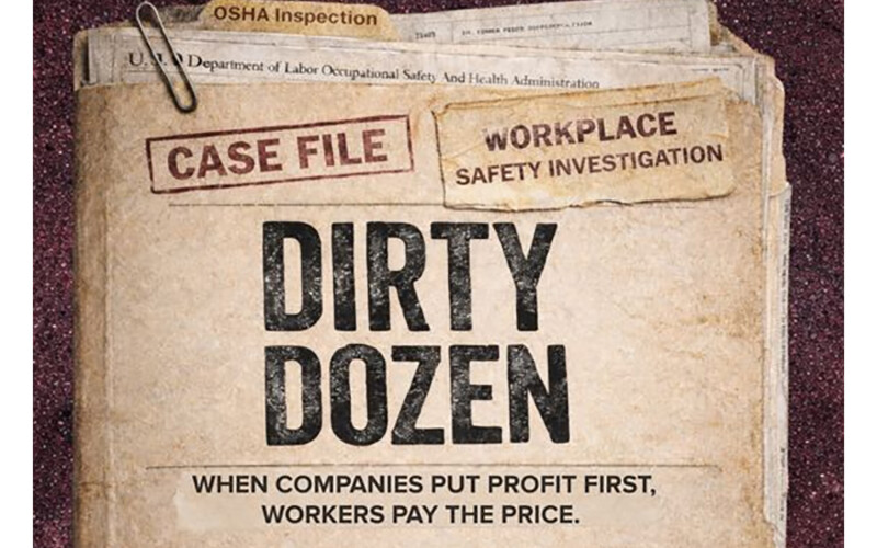 The cover of the 2026 Dirty Dozen report