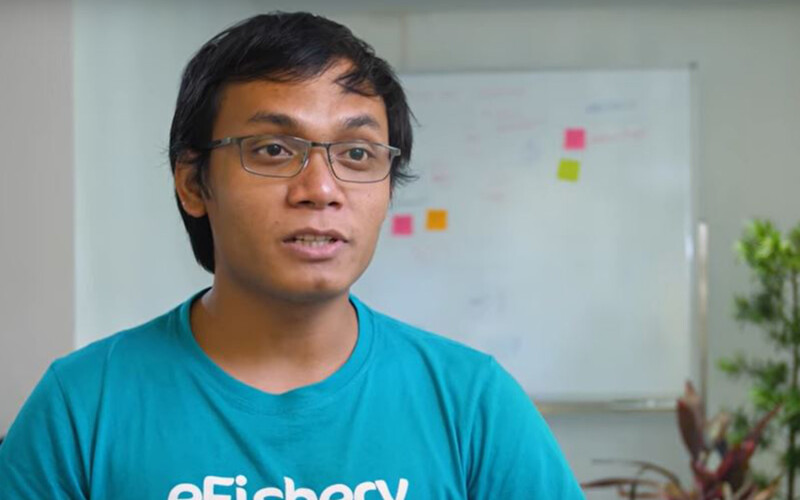 former eFishery CEO Gibran Huzaifah