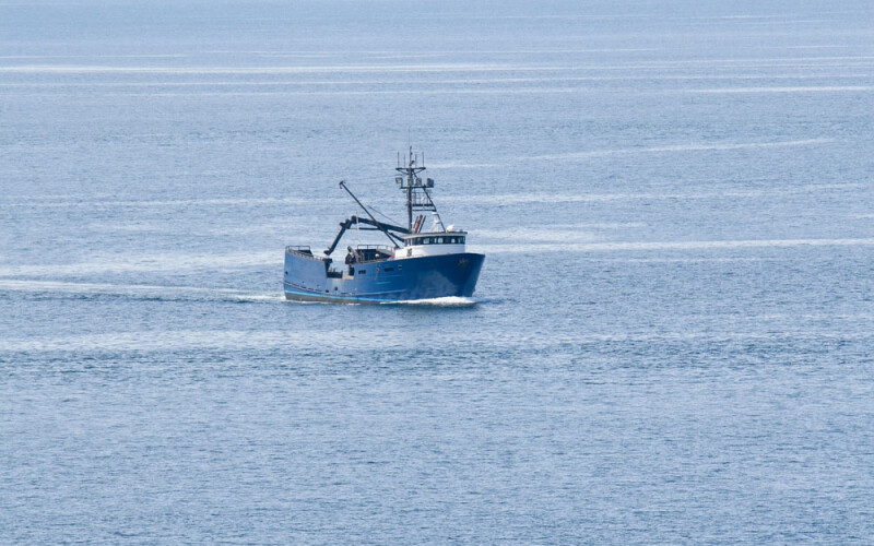A trawler in Alaska