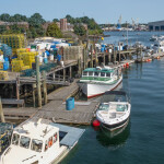 New England lobster boats
