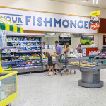 A seafood section inside a Morrison's in the U.K.