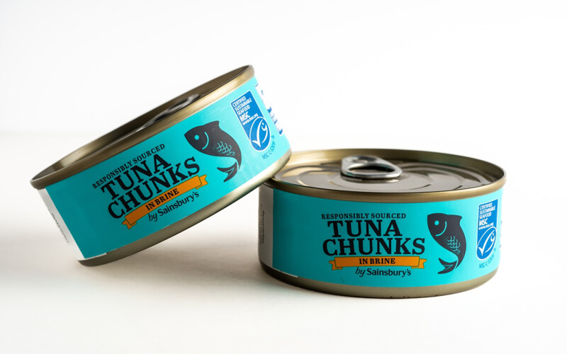 Sainsbury's canned tuna
