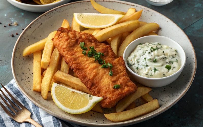 Fish and chips