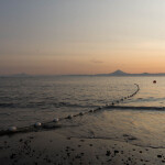 a net set in cook inlet