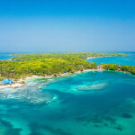 The Caribbean Sea in Colombia