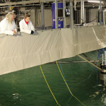 The Princess Royal (right) participating in the opening of Bakkafrost Scotland's modernized Applecross hatchery and smolt facility
