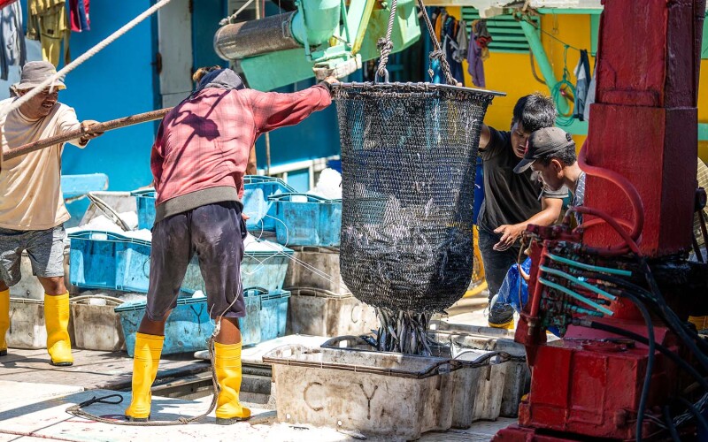 Fishermen in Malaysia