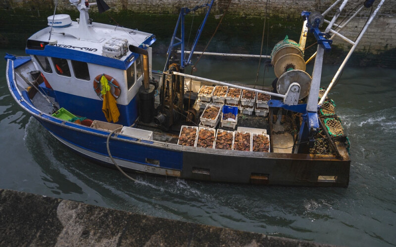 A French scallop vessel