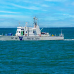 An Argentinian patrol vessel