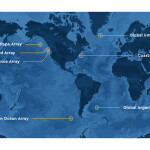 A map showing locations of the Ocean Observations Initiative